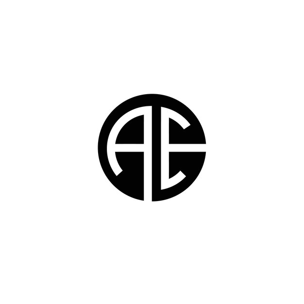 El logotipo del círculo de bloqueo AE