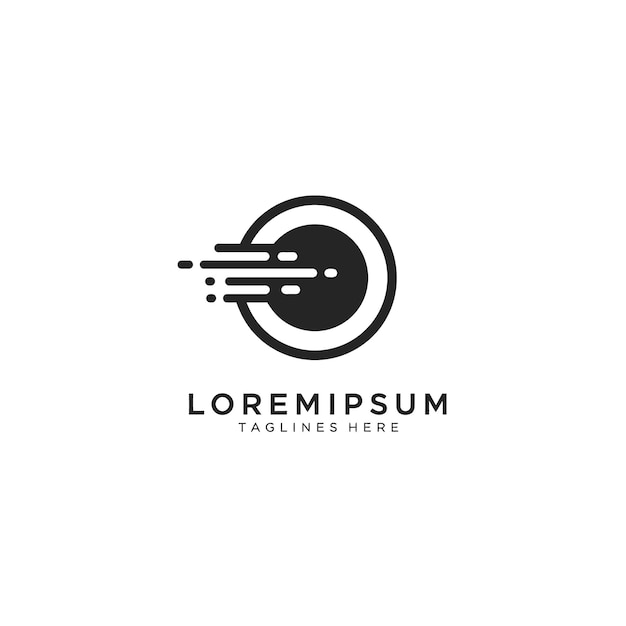 El logotipo del círculo rápido