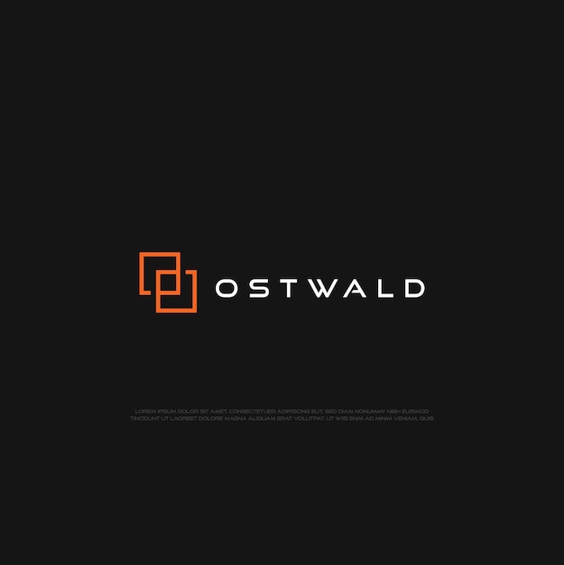 Logotipo SO Círculo de tecnología de negocios Logotipo y símbolos Diseño vectorial Gráfico