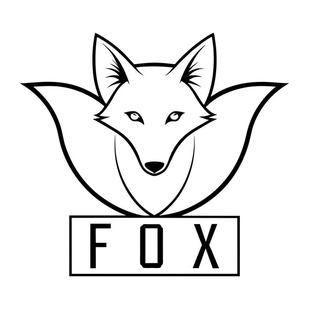 El logotipo del círculo de zorro 15