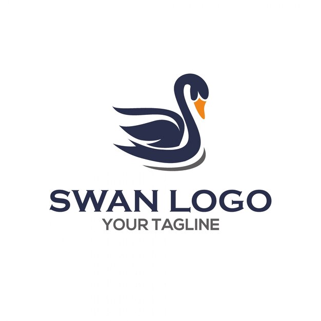 Logotipo de cisne