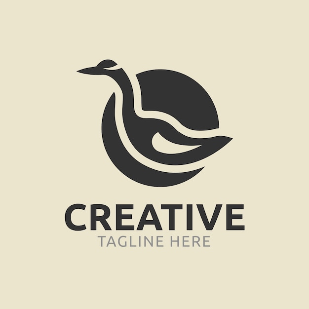 Logotipo del cisne