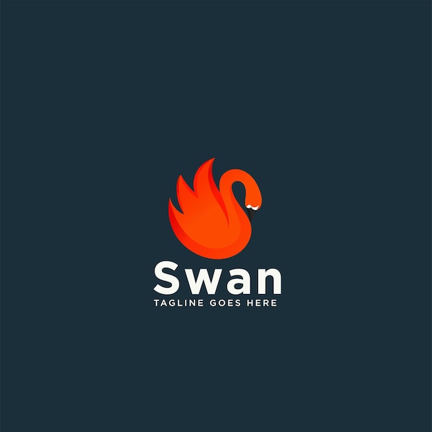 Logotipo del cisne