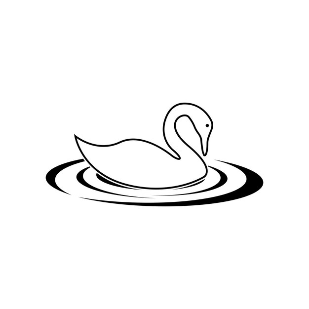 Logotipo del cisne