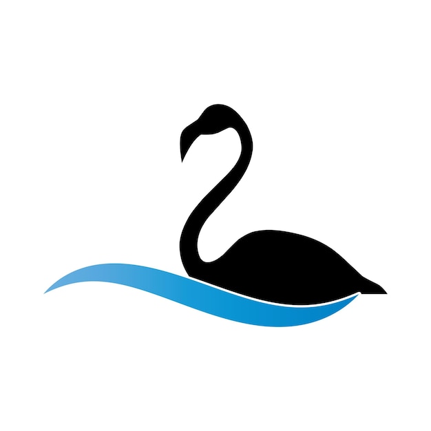 logotipo del cisne