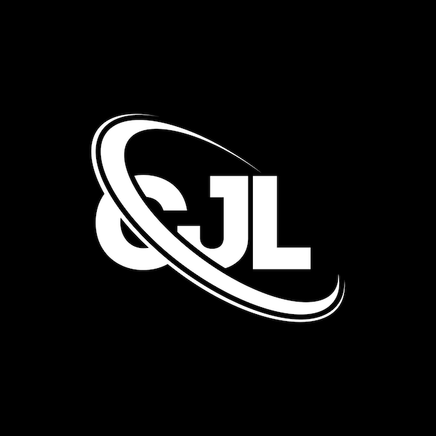 El logotipo CJL, la letra CJL, el diseño del logotipo, las iniciales, el logotipo de CJL vinculado con un círculo y un monograma en mayúscula, la tipografía de CJL para el negocio tecnológico y la marca inmobiliaria.