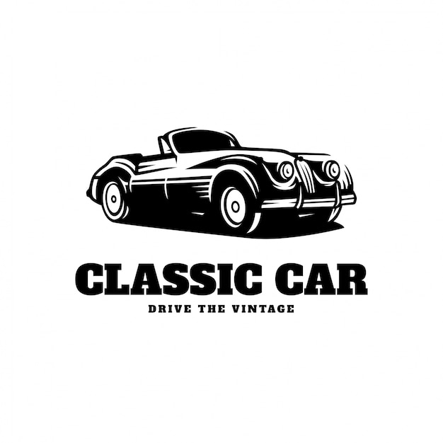 Logotipo clásico del coche