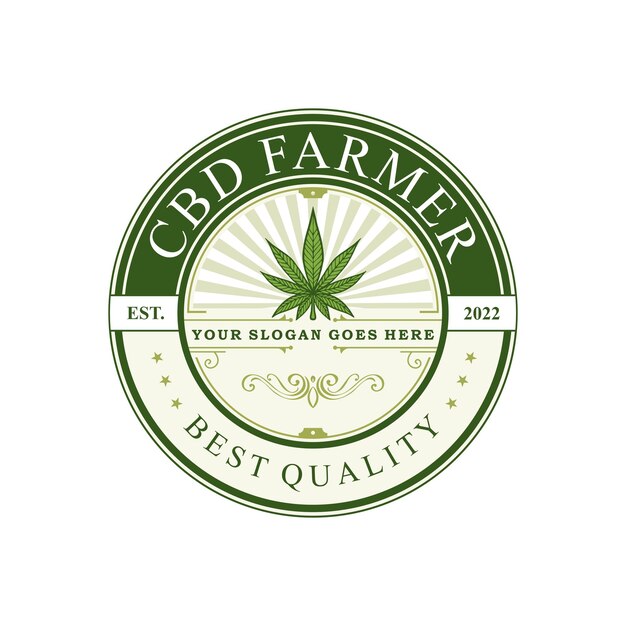 Logotipo clásico de Hemp Oils Naturals