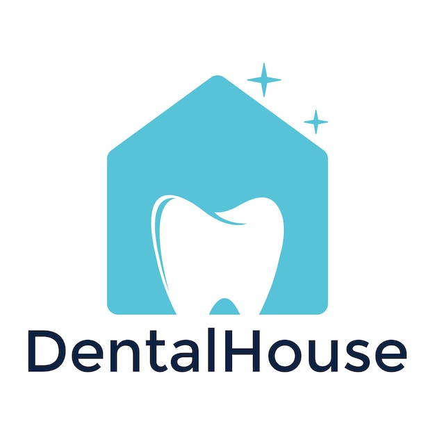 Logotipo de clínica dental creativa moderna Diseño de logotipo de salud dental