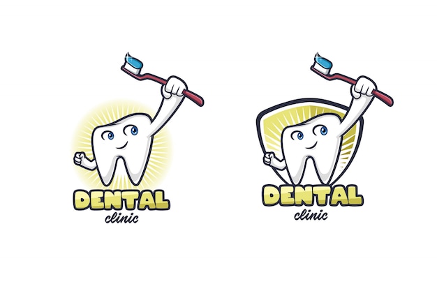 El logotipo de la clínica dental