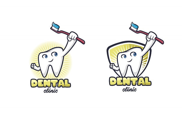 Vector logotipo de la clínica dental