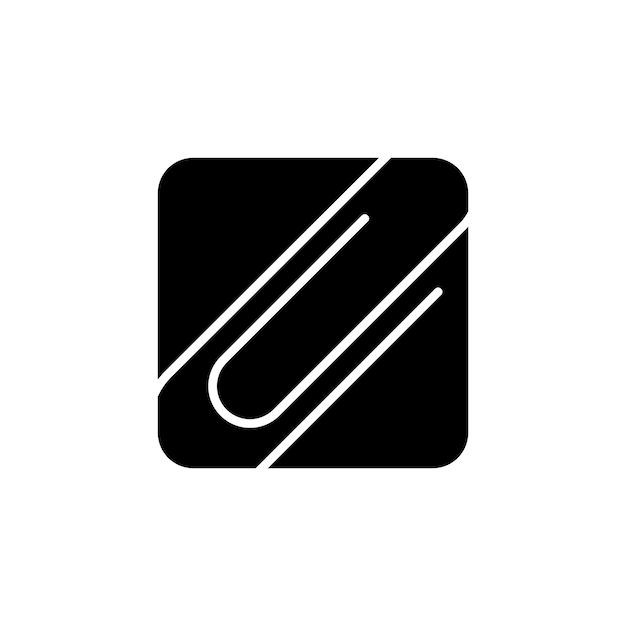 Logotipo de clip de papel