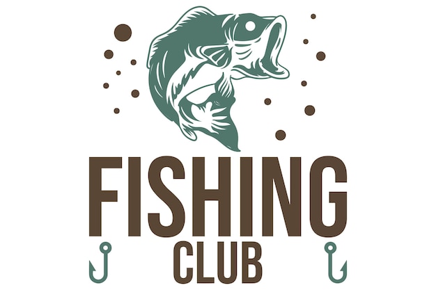 Logotipo del club de pesca 2