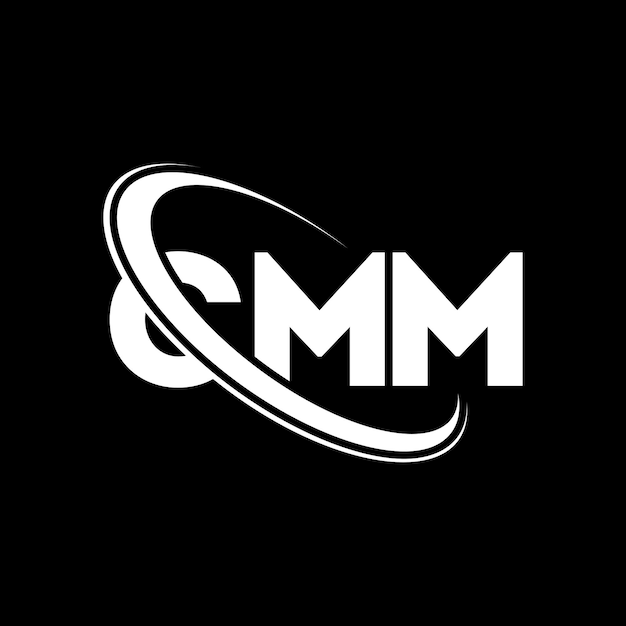 Logotipo de CMM CMM letra CMM letra diseño de logotipo Iniciales CMM logotipo vinculado con círculo y mayúscula monograma logotipo CMM tipografía para negocios tecnológicos y marca inmobiliaria