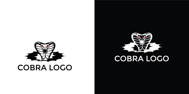 logotipo de cobra creativa