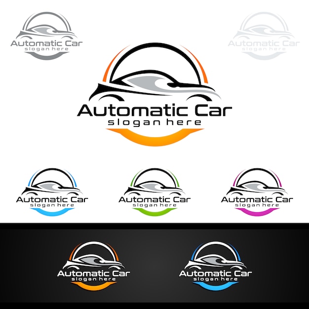 Logotipo del coche automático