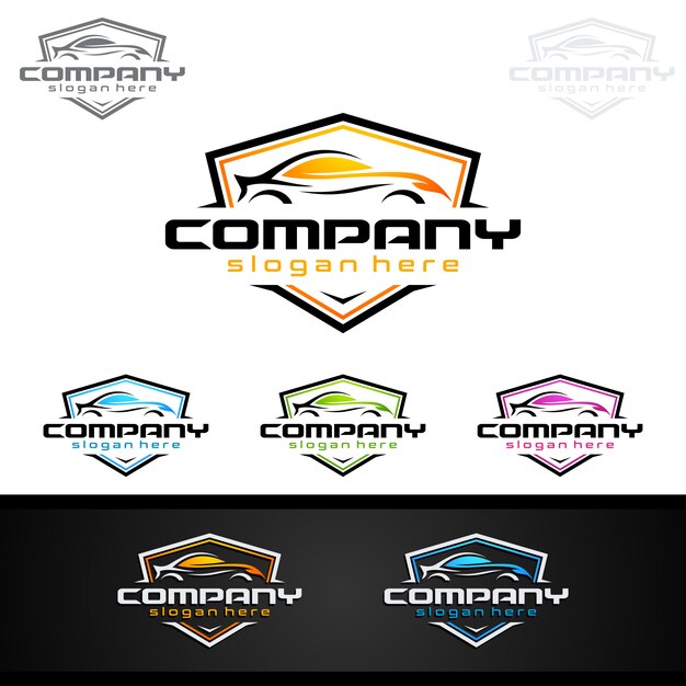 Logotipo del coche automático
