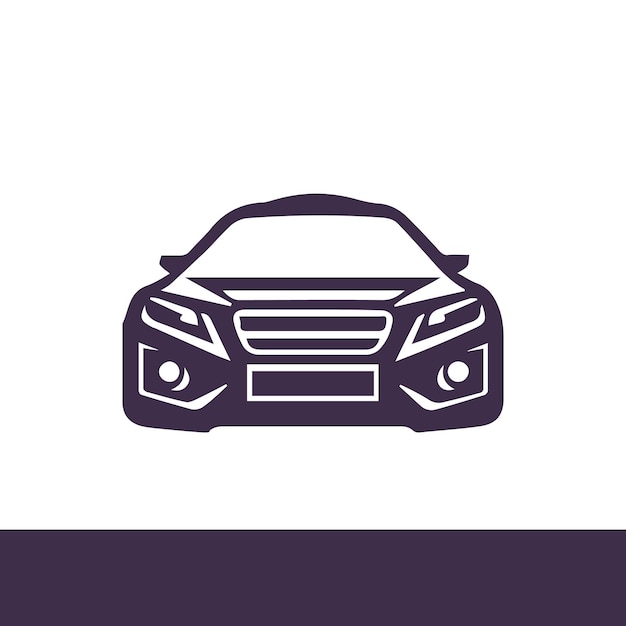 Logotipo de coche rápido