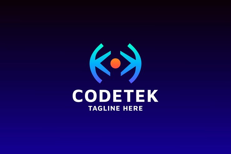 Vector el logotipo de code tek