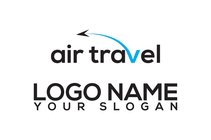 Logotipo de cohete v vectorial libre