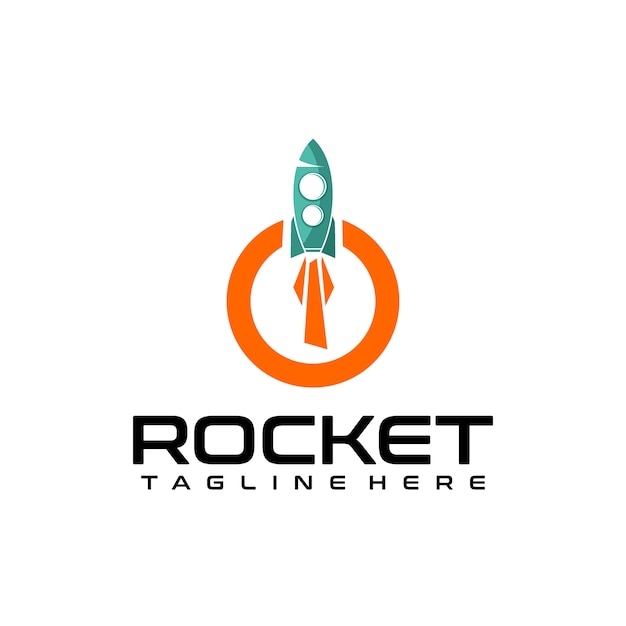 Logotipo del cohete