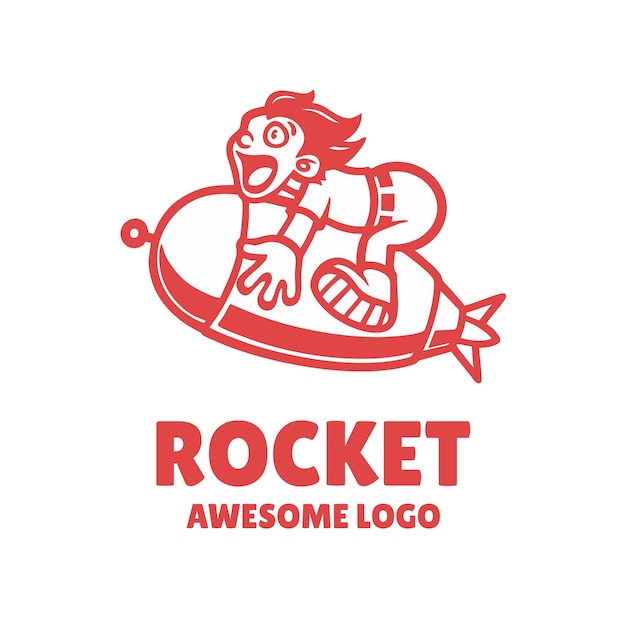 Logotipo de cohete