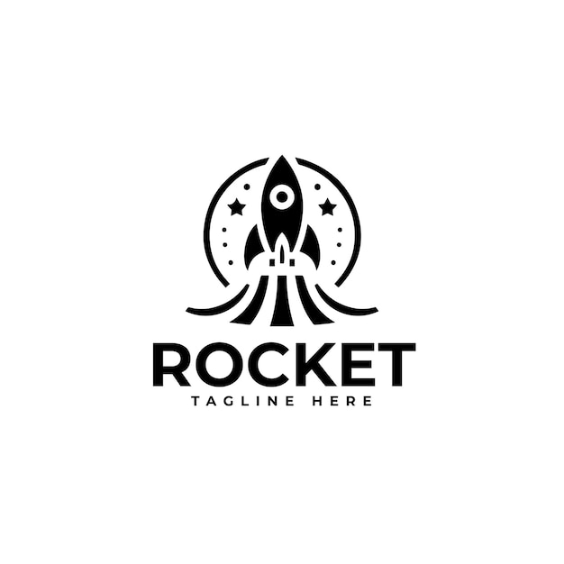 Logotipo del cohete