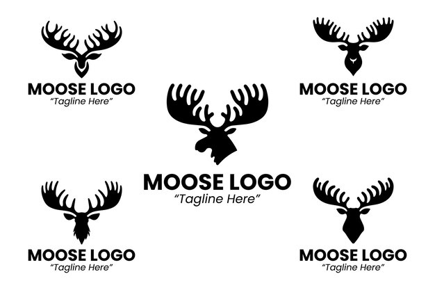 El logotipo de la colección Moose Silhoutte