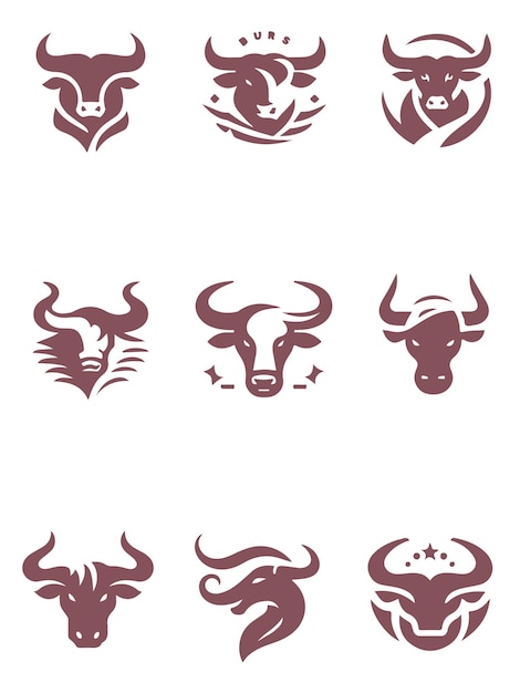 El logotipo de la colección de toros