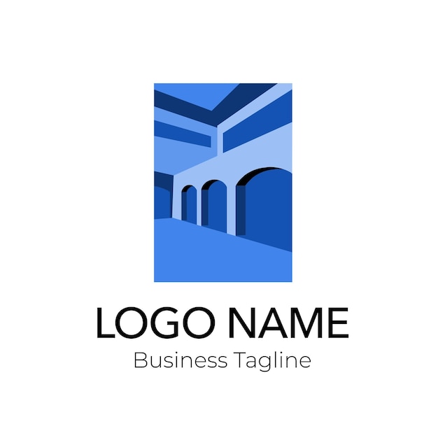 Logotipo Colección de vectores de plantillas de diseño de construcción de edificios inmobiliarios