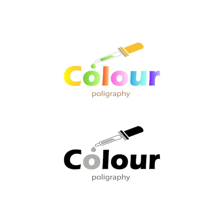 logotipo en color y en blanco y negro para imprimir