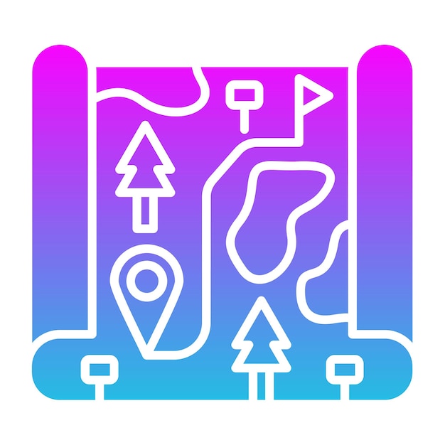 un logotipo colorido con un árbol y un letrero que dice x
