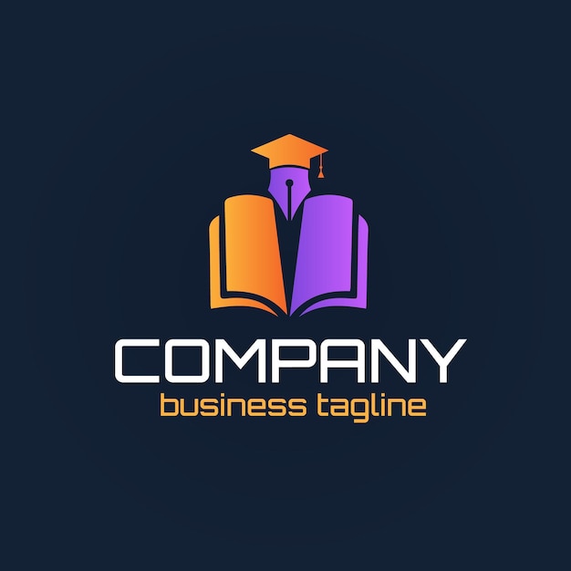 Un logotipo colorido para una empresa llamada empresa.