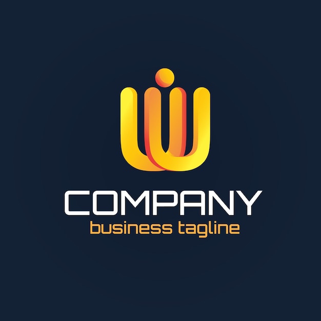 Un logotipo colorido para una empresa llamada empresa.
