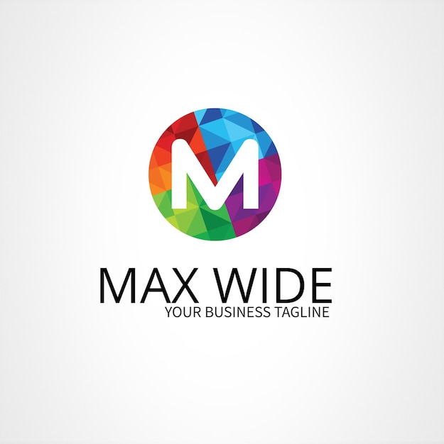 Logotipo colorido con forma de remolino