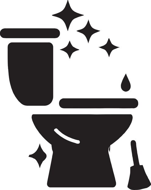 Logotipo colorido del inodoro para una marca de productos o accesorios de baño Children039s
