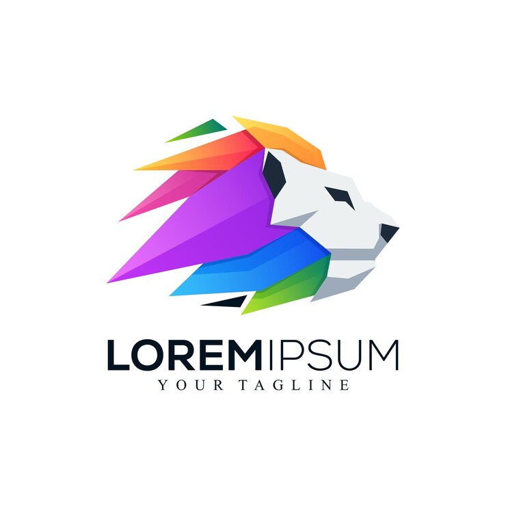 Vector logotipo colorido de la letra s sobre un fondo blanco