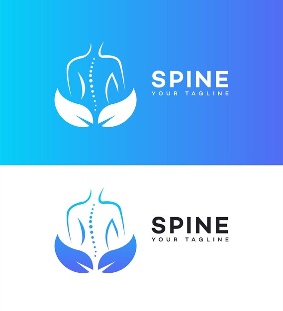 El logotipo de la columna vertebral