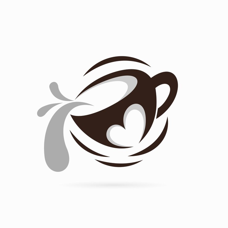 Vector logotipo de combinación de símbolo de copa y signo de amor