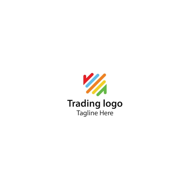 Logotipo comercial abstracto