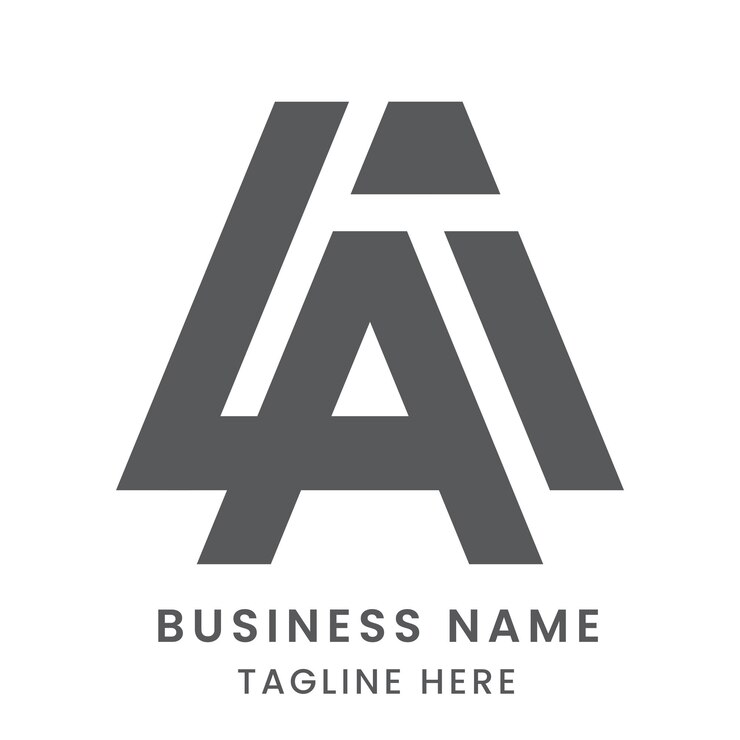 Vector un logotipo comercial con diseño de plantilla de logotipo minimalista y moderno logotipo alfabético