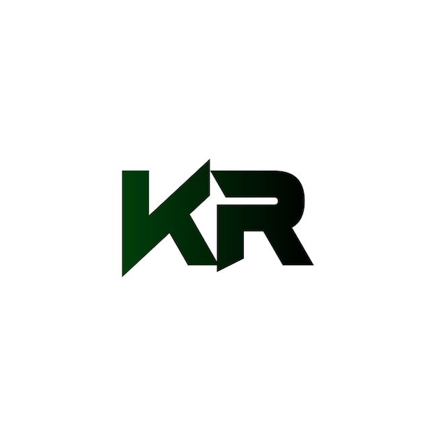 Vector el logotipo comercial de kr