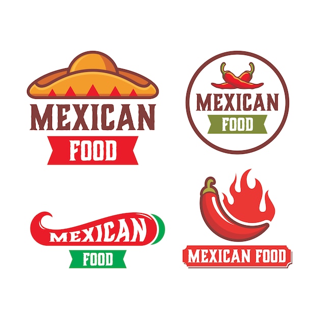 Logotipo de comida mexicana