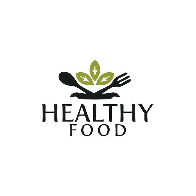 Logotipo de comida sana