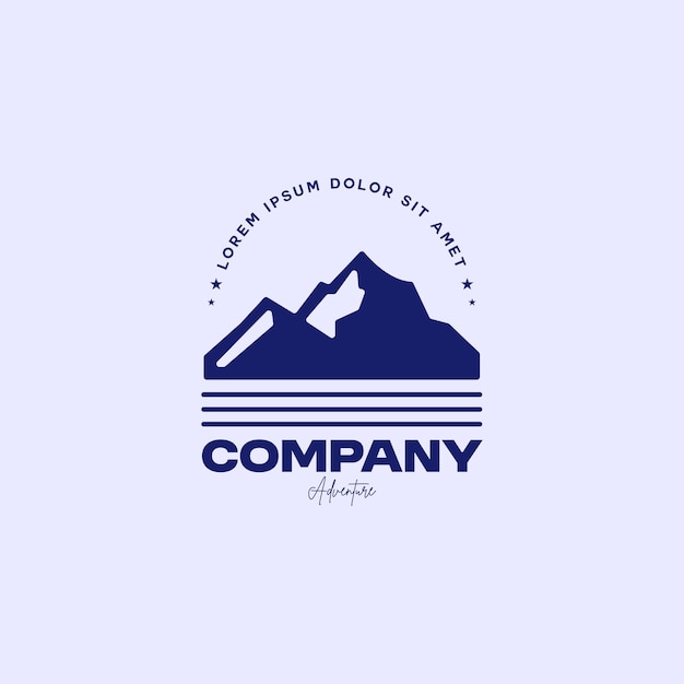 El logotipo de la Compañía Adventure Mountain