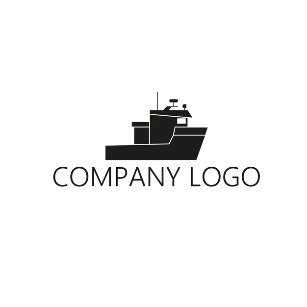 El logotipo de la compañía de barcos