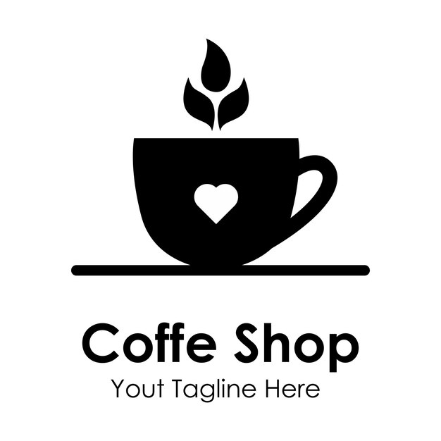 El logotipo de la compañía de cafeterías