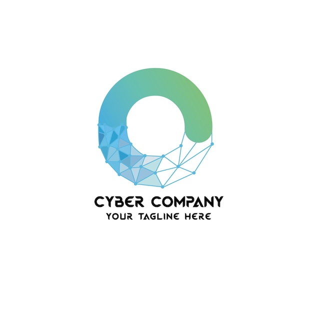 un logotipo para la compañía cibernética que dice compañía cibernètica en él