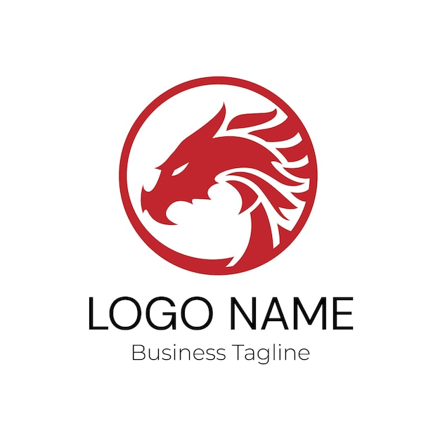 Logotipo de la Compañía de Diseño de Negocios Dragon