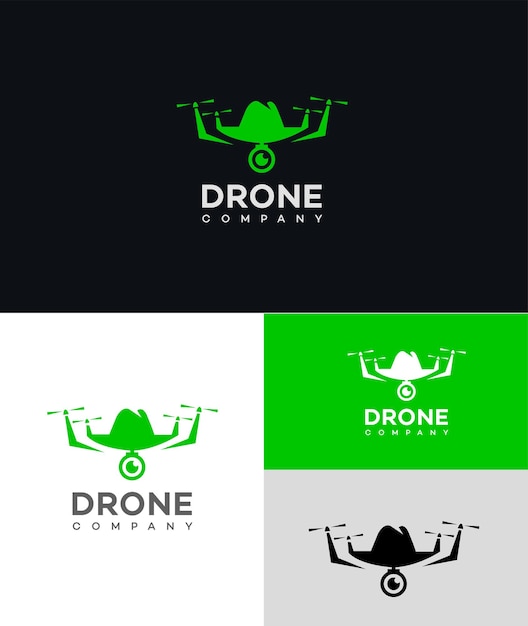 El logotipo de la compañía de drones